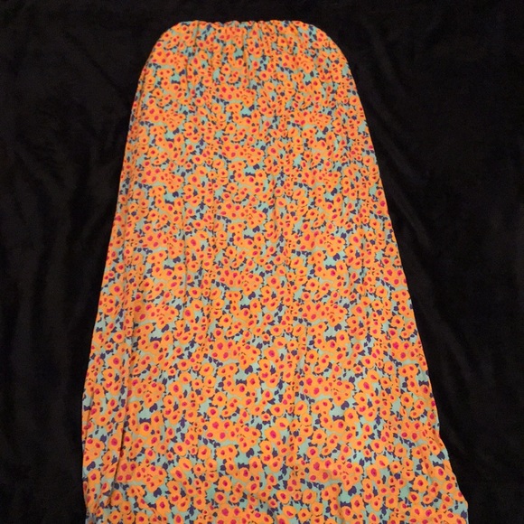 Splendid Watercolor Floral Maxi Dress Sz M - Picture 5 of 7